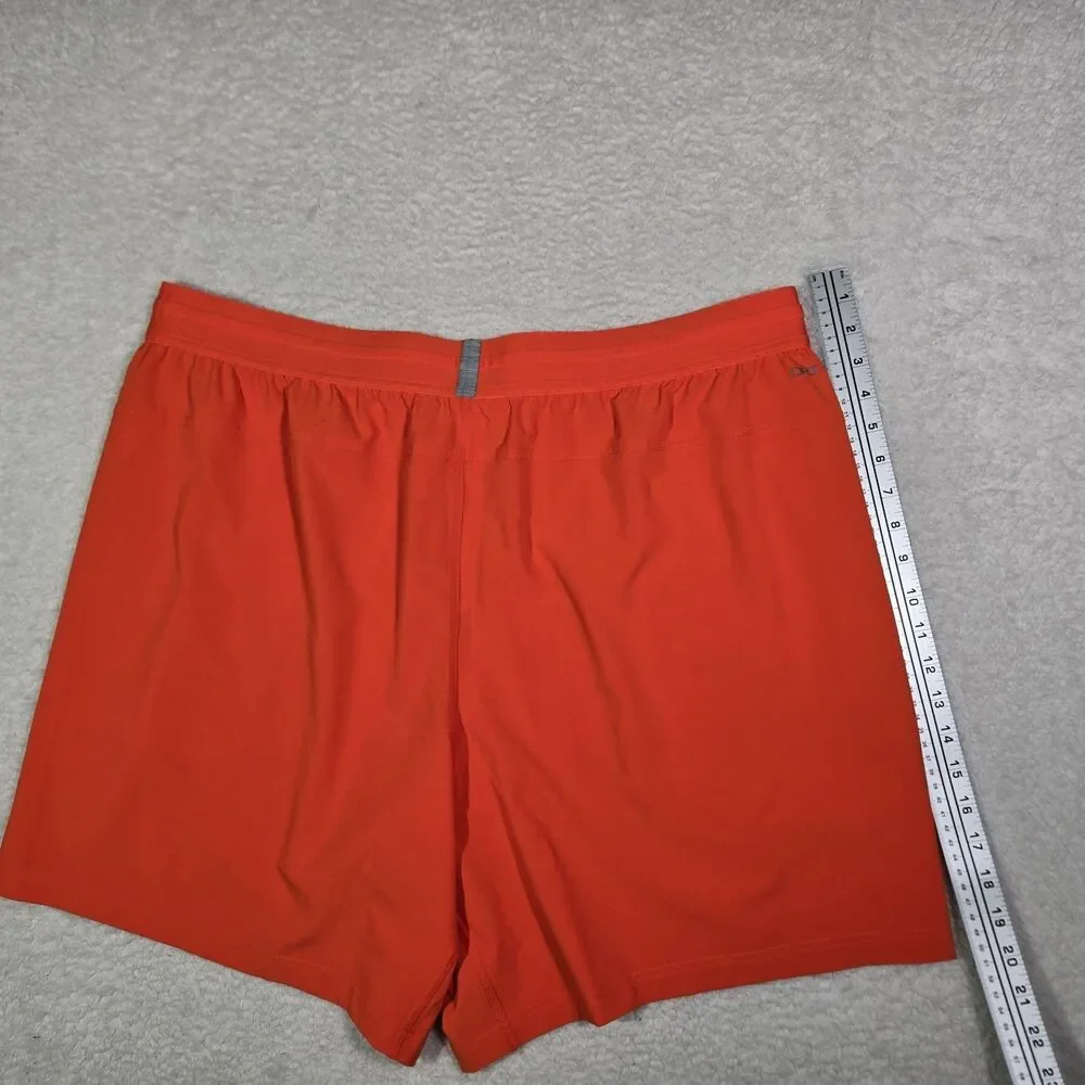 Nike Dri-FIT Mens 4XL Woven Player Shorts Orange Pockets Stretch FV3545-820 NWOT